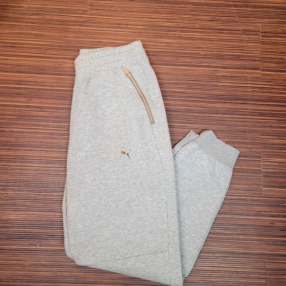 Puma Light Gray Zip-up Hoodie & Joggers Set - Picture 5 of 12